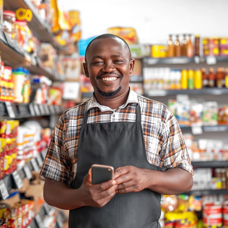 Store attendant using Dukago Business